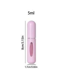 4 件套纯色可填充香水瓶，5ML 便携式旅行装底部填充香水容器，是送给家人和朋友的理想生日或节日礼物 - 彩色 - 查看 8