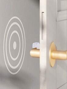 6 Stücke durchsichtige PVC Tür/Fenster Griff Pufferscheiben, geeignet für Schlafzimmer, Badezimmer, Küche, Arbeitszimmer und verschiedene Innen- Türen & Fenster