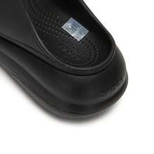 Crocs Unisex Puffy Sandals, Lightweight & Comfortable Sports Casual Shoes For Indoor/Outdoor, Beach Slippers, 207670-001 - Black - View 7