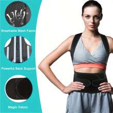 Adult Unisex Posture Corrector Brace, Adjustable Upper Back Support For Clavicle, Neck, Back And Shoulder, Suitable For Men And Women To Improve Posture