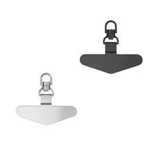 2/4 件装通用 360° 旋转手机挂绳挂钩、超薄不锈钢金属片、安全手机系绳连接器、手机配件 - 彩色 - 查看 13