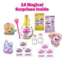 ZURU Kit de bricolaje de limo ZURU Oosh Potions Slime Surprise con destellos, cuentas, brillos, alivio del estrés, recuerdos de fiesta, limo esponjoso y mágico para niños y niñas de 8 años en adelante