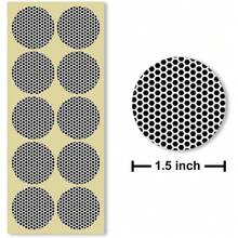 Match Striker Stickers 1.5" Circle – (30 Pieces 1 Pack) Dotted Pattern Match Strike Paper With Adhesive Pre-Cut In Circles For Easy Match Lighting - (1 Pack) - 1 - View 2