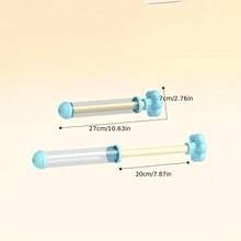 1pc Large Capacity Pull-Out Water Bead Toy - Pull-Out Style Firework Water Gun, Squirt Gun, Spray Water Gun, Multi-Function Portable Sprinkler, Suitable For Backyard, Garden Party, Outdoor Watering - Pink, Purple, Blue, Bright Design, Durable Structure Evenly Distributes Water Flow, Back To School Gift For Friends And Classmates - Multicolor - View 7