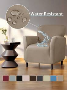 1/2/4 szt. Wodoodporne pokrowce na sofę/krzesła z mlecznego jedwabiu