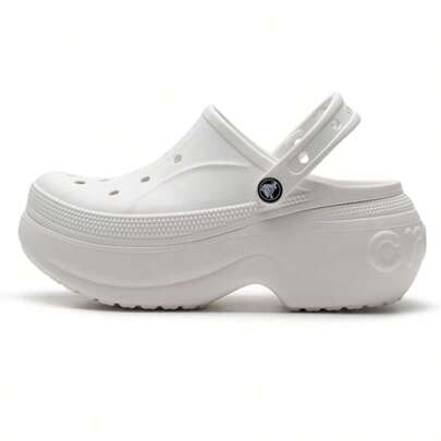 Crocs Sandalias tipo zuecos Bella unisex, zapatos deportivos, zapatos de playa, pantuflas casuales 210062-100