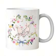 1 pieza Taza personalizada con texto, 11 onzas con 7 nombres personalizados impresos, diseño personalizado, taza para el hogar personalizada para sus amigos y familiares, regalo de cumpleaños, regalo de Año Nuevo, regalo familiar, regalo de boda, regalo de graduación