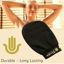 Original Kessa Exfoliating Glove – Moroccan Hammam Mitt For Deep Cleansing, Dead Skin & Keratosis Pilaris – Microdermabrasion Scrubber For Spray Tan Removal, Long-Lasting, Made In Morocco - 1 - View 5