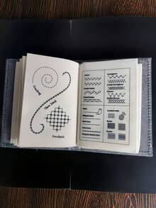 全新实用DIY刺绣针法指南，刺绣针法技巧手册，缝纫入门书籍，提升您的手工技能，适合初学者和刺绣爱好者，情人节、生日、感恩节、母亲节送给女性的绝佳礼物