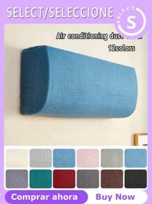 Air Conditioner Cover Wall Mounted AC Cover Dustproof AC Cover Stretchable AC Protector Elastic AC Dust Cover AC Unit Shield Indoor AC Cover Minimalist AC Cover Plain Color AC Cover Universal AC Cover Home Dust Protector Modern AC Cover Wall Hanging Shield Dust Prevention Sleeve Soft Fabric Cover Stretch Fit Protector Simple Style,Dust Cover,Household Air Conditioner Anti-Dust Cover