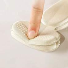 2 Stücke/Set Schaum T-förmige Fersen Griffe für Frauen, rutschfeste Fersen Pads für Hochhackige Schuhe, verstellbare Schuhgrößen Reduzierung, bequeme Schuh Einsätze Schule