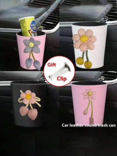 1 طقم سلة قمامة للسيارة، سلة قمامة معلقة في المقعد الخلفي، حقيبة تخزين في ظهر المقعد الأمامي، صندوق منظم للمظلة والوجبات الخفيفة، كيس قمامة للسيارة، منظم متعدد الوظائف