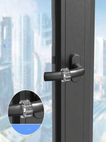 6 Stücke durchsichtige PVC Tür/Fenster Griff Pufferscheiben, geeignet für Schlafzimmer, Badezimmer, Küche, Arbeitszimmer und verschiedene Innen- Türen & Fenster