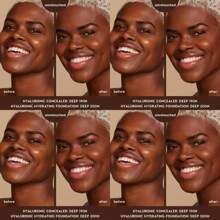 ColourPop Pretty Fresh Creamy Concealer - Full Coverage Concealer With A Natural Finish - Formulated With Hyaluronic Acid &Amp; Coconut Water For Instant Hydration - Light - 45W (0.3 Oz) - Deep Dark - 200N - View 3