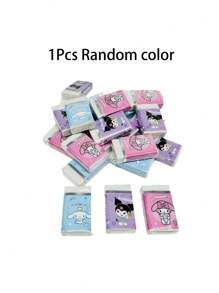 Sanrio 40 Sanrio Eraser Small Brushed Monochrome Bags, Paper Coated Erasers, Back To School Season, School Prizes, Birthday Gifts, Party Gifts, Holiday Gifts, School Supplies