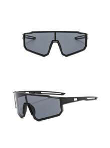 Große Rahmen Sport Modebrillen für Herren und Damen, farbige verspiegelte Modebrillen, geeignet für Sonnenschutz im Sommer, Strandurlaub, Outdoor-Sport, Bergsteigen Angeln, Radfahren, Einkaufen und Fotografie Zubehör