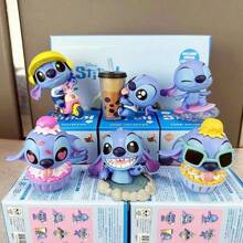 Disney Disney Stitch Collectibles Statues, Cute PVC Cartoon Character Statues, Versatile Indoor And Outdoor Decorations, Ideal Christmas Gifts, Surprises