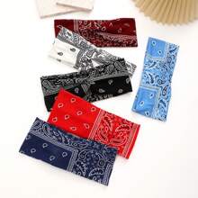 1/4 Pcs Boho Headband Women Headband Hairband Turban Soft Flower Cotton Headbands For Women's Hair Everyday Yoga Sport Fitness