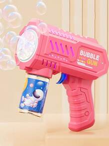 1Set 29 Holes Bubble Gun Electric Automatic Bubble Blower Children's Portable Outdoor Wedding Party Toys Children's Birthday Gifts Gifts (Without Bubble Solution And Batteries) Electric Bubble Blower, Children's Automatic Bubble Blower, Children's Bubble Blower Outdoor Toys Suitable For Children's Birthday Gifts (The Colors Of Some Accessories Are Random)