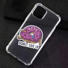 3-Zoll "Donut Geben Sie nicht auf" Aufkleber, perfekt um Motivation zu Ihren Sachen hinzuzufügen! Ideal zum Personalisieren von Notizbüchern, Kalendern und Küchendekoration. Großartig für Lebensmittelliebhaber, Studenten und alle, die verspielte Designs mögen. Kategorien: Lebensmittel-Aufkleber, motivierende Zitate, süße Kunst, humorvolle Designs.