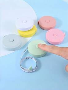 1pc 60inch Portable Mini Tape Measure, Small, Portable, Double-Sided Scale, Household Measurement Of Clothes, Height, Multi-Function, High-Precision For Accurate Measurements Of Clothes And Height - Soft And Flexible Ruler For Household Use - Choose - View 3