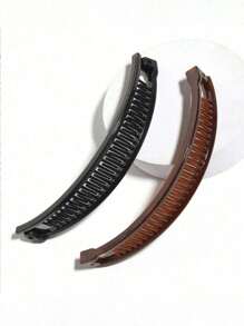 2 Pieces Banana Hair Clip, Vintage Hair Clip, Styling Tool For Straight And Curly Hair, Women's Hair Accessory, Non-Slip Hair Clip For Styling And Partitioning, Salon Accessory, Hair Accessories, Hair Tools, Beauty Accessories, Curly Hair Accessories Fall, Travel, Hair Tools, Accessories Women, Hair Stuff, Fall, Hair Accessories Women, Hair Tools, Hair Stuff, Stuff, Beauty Accessories, Gifts, Travel, Gifts For Women, Hair Stuff, Stocking Stuffers