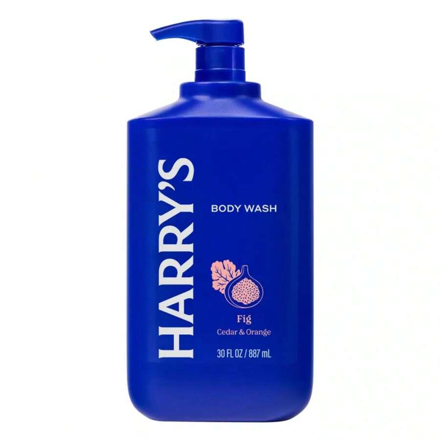 Harry's Body Wash, Fig, 30 Fl Oz - For Men, Earthy Scent, Large Size, Moisturizing, Cruelty-Free, Value Pack - 1 - 查看 1