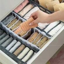 Bra Drawer Organizers, Underwear Drawer Organizers Divider, Lingerie Storage Bins,Bibs Storage Dai,Baby Bath Towel Clothes Storage Bag, Wardrobe Organizers And Storage Box, Mesh Drawer Organizer Divider Closet Storage For Underwear Bra Sock - Storage - View 6