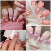 Rabbit-Shaped Iron Wire Can Be Used With Magnets To Draw Out Rabbit Ears Shapes Effect For Cat Eye Polish Magnetic Nail Art Tool Nail Art Accessories,Nail Supplies,Nail Tools,Nail Art Tools,Back To School,Nails,Nail Tools For Press On Nails