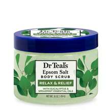 Dr Teal's Exfoliate & Renew Eucalyptus & Spearmint Epsom Salt Body Scrub - 16oz - 1 - 查看 1
