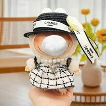 [仅衣服] 17CM 太阳帽，3 件套 服装套装（不含娃娃） - 彩色 - 查看 7