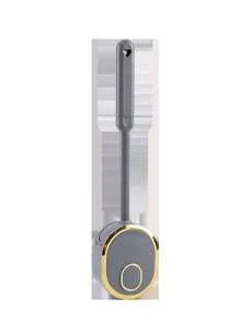 1/2pcs Non Perforated Toilet Brush, Household No Dead Corner Toilet Brush, Wall Mounted High-End Toilet Cleaning Brush