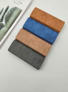 1pc Premium Lightweight Magnetic Closure Eyeglasses Case, Minimalist Design, Portable & Stylish