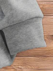 1pc Men's Autumn/Winter Plain Casual Hoodies Sweatshirt, Simple And Fashionable Hoodies, Daily Wear Clothes, Back To School Outfits Clothes, Comfortable And Versatile Clothes Tops