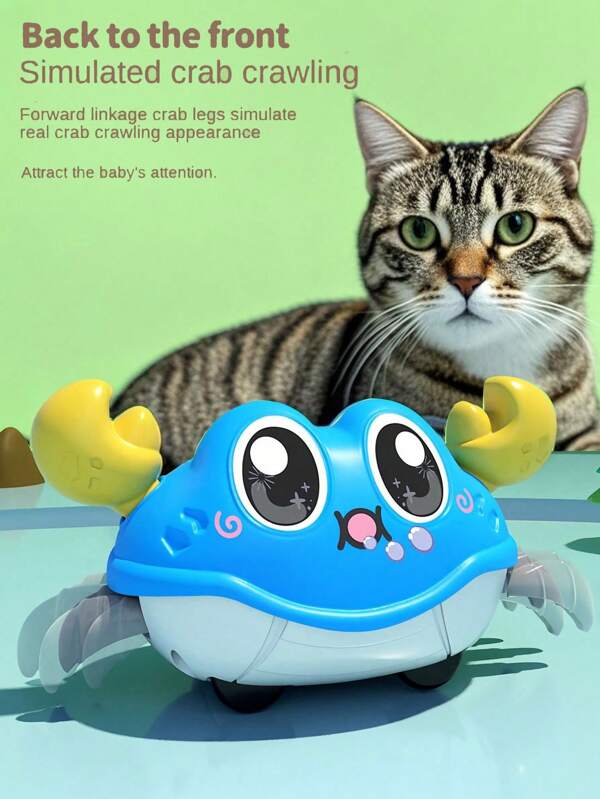 Este brinquedo para gatos se move para frente e para trás! Deslize-o primeiro para a direita, depois para a esquerda e solte-o - ele correrá para frente e para trás! Brinquedo interativo perfeito para brincar e entreter gatos. Inclui sino, palito de mastigar, brinquedo de catnip e outros acessórios para gatos. Ótimo presente para donos de gatos, aniversários, feriados e muito mais.