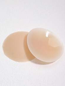 2/4/6 件可重复使用硅胶乳贴，无肩带隐形自粘式乳房花瓣，便携式礼品盒，女士内衣配件防止乳头突出