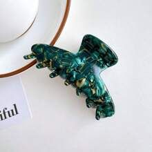 1 Stück/4 Stück/5 Stück Lässige Strand, Straße, Reise, Party, Urlaub Azetat Süß Haarklammern, Mini Frisch Haaraccessoires, Azetat Mittel Haarklammern, Minimalistische Schildpatt Haarspangen, Haargummis für alle Jahreszeiten Herbst Winter