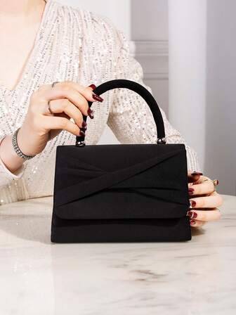 毛绒蝴蝶结手拿包、单肩/斜挎链条包、晚装包、女士配饰、新娘包、派对、婚礼、舞会、晚宴/宴会的完美之选，可搭配婚纱、正式礼服、舞会礼服、生日礼服、女士礼服派对包