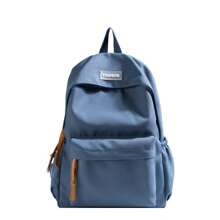 Kawaii All-Match Large Capacity Backpack Korean Version Simple Storage Bag Back To School Office Supplies Cute Stationery