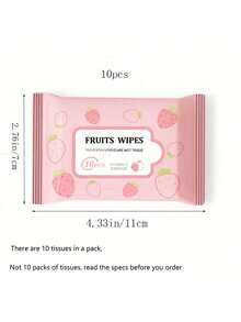 100 Wipes - 10 Packs [10 Wipes Per Pack (10 Size Means Only 1 Pack, Not 10 Packs Of Wipes, Please Read The Specifications Before Ordering) Portable Wet Wipes For Cleaning, Kitchen Cleaning, Stain Cleaning, Suitable For Daily Home Cleaning Outdoor Travel Accessories, Halloween Christmas Gifts - Multicolor - View 7