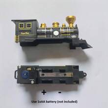 1 Packung klassisches elektrisches Spielzeugeisenbahn-Set, realistischer Hochgeschwindigkeitszug, Geschenkidee für Jungen zu Geburtstag oder Feiertagen