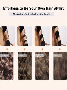 Conjunto de 3 peças para mulheres: Faixa de cabelo modeladora sem calor em cetim, com efeito babyliss para cachos durante o sono, secador de cabelo, modelador de cachos flexível, ferramentas para estilizar cabelos cacheados, deixando-os macios e brilhantes. Adequadas para todos os tons de cabelo, inclusive cabelos longos e grossos. Essenciais para a volta às aulas, viagens e férias.