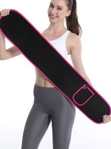 1pc Silver Ion Tummy Control Belt, Waist Trimmer, Slimming Belt With Phone Pouch For Women