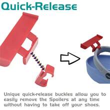 创意尾翼、翼形鞋、饰物、木屐、凉鞋、装饰品、汽车翼形配件、小饰品、尾翼装饰