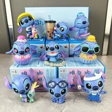 Disney Disney Stitch Collectibles Statues, Cute PVC Cartoon Character Statues, Versatile Indoor And Outdoor Decorations, Ideal Christmas Gifts, Surprises