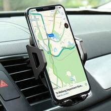 1pc Suction Cup Car Phone Holder, Multi-Function Telescopic Navigation Bracket, Suitable For Cars, Desktops, Fits Smartphones Up To 18.41cm - Multicolor - View 2