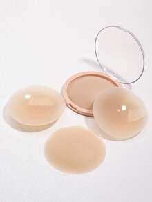 2/4/6 件可重复使用硅胶乳贴，无肩带隐形自粘式乳房花瓣，便携式礼品盒，女士内衣配件防止乳头突出