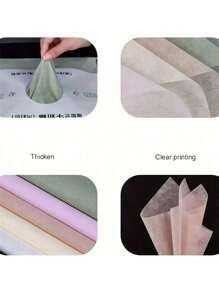38 Blatt/Tasche, Geschenkstrauß Verpackung Füllpapier, Blumen Kunst Tasche, koreanisches Milch-Extraktblumen Geschenkpapier, Geschenkpapier, Seidenpapier, Sträußezubehör, Geschenkverpackungspapier, Blumen-Verpackungspapier zum Valentinstag