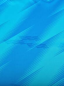 2pcs/Set Soccer Goalkeeper Padded Elbow Long Sleeve T-Shirt With Anti-Slip Chest Stripes + Goalkeeper Shorts, Breathable, Elastic Waist Pants For Training, Matches