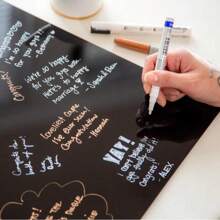 1pc Custom Name Wedding Guest Book Alternative Personalized Acrylic Plaque Guestbook, Wedding Reception Decor Signage For Wedding